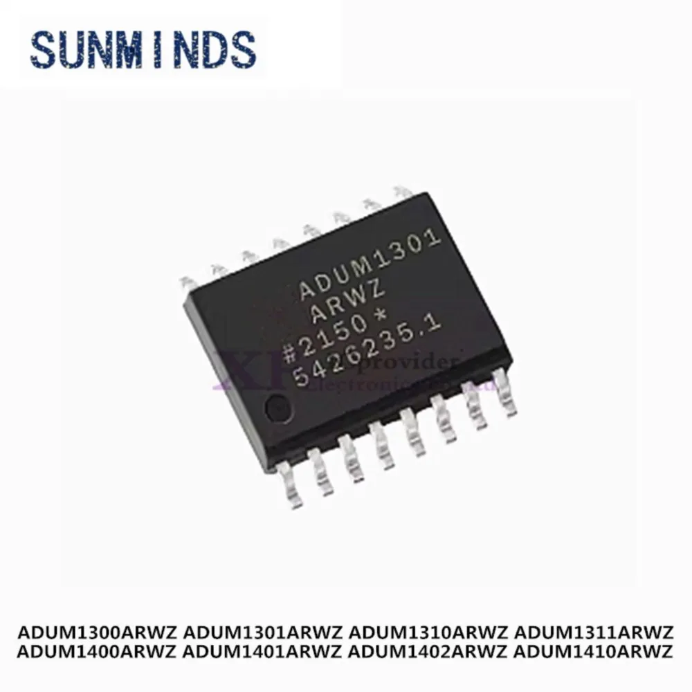 SUNMINDS 5Pcs ADUM1300ARWZ ADUM1300 ADUM1301 ADUM1310 ADUM1311 ADUM1400 ADUM1401ARWZ ADUM1402 ADUM1410 for Power module
SUNMINDS 5Pcs ADUM1300ARWZ ADUM1300 ADUM1301 ADUM1310 ADUM1311 ADUM1400 ADUM1401ARWZ ADUM1402 ADUM1410 for Power module