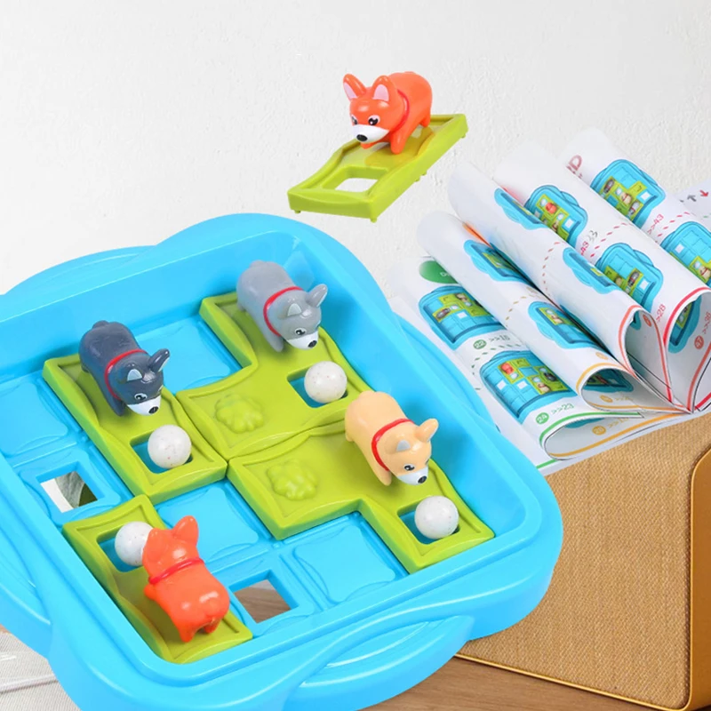 Board Game Naughty Puppies Children Educational Toys 36 Challenges Logic Thinking Game Intelligent Problem-solving for Kids gift
Board Game Naughty Puppies Children Educational Toys 36 Challenges Logic Thinking Game Intelligent Problem-solving for Kids gift