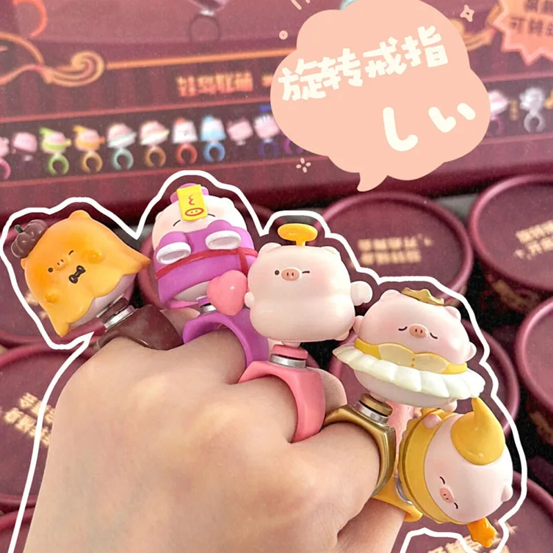 Сладкое сокровище, поросенок, звездный свет, вальс, вращающееся кольцо, слепая коробка, игрушка, модная коллекционная кукла для детей и коллекционеров
Сладкое сокровище, поросенок, звездный свет, вальс, вращающееся кольцо, слепая коробка, игрушка, модная коллекционная кукла для детей и коллекционеров