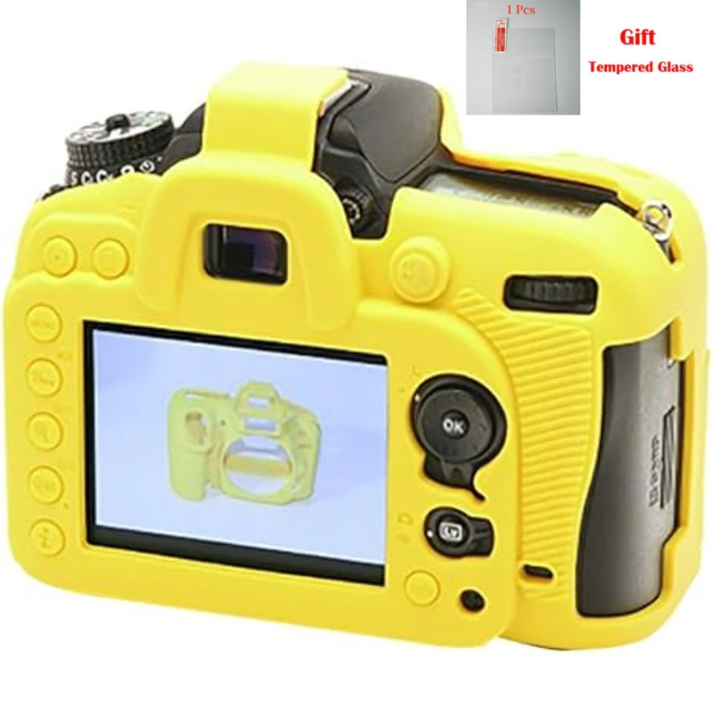 For Nikon D7200 D7100,SLR camera bag Camera Silicone Case photography soft protective case + free tempered film
For Nikon D7200 D7100,SLR camera bag Camera Silicone Case photography soft protective case + free tempered film
