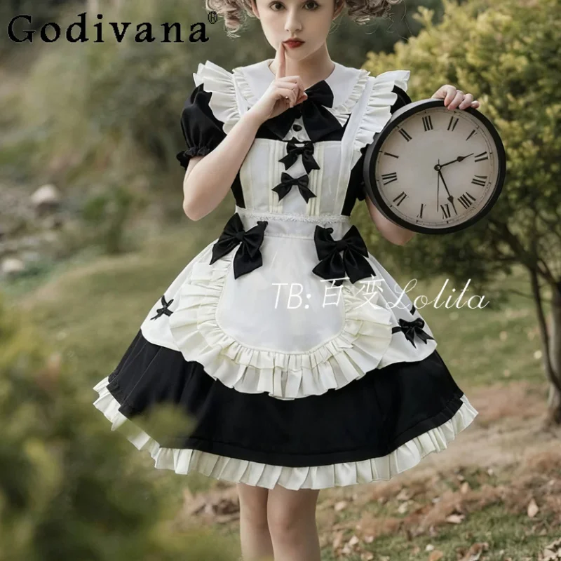 Large Size Lolita Halloween Maid Man Cos Short Sleeve Dress Fashion High Waist A-line Versatile Sweet Woman Ruffles Dresses
Large Size Lolita Halloween Maid Man Cos Short Sleeve Dress Fashion High Waist A-line Versatile Sweet Woman Ruffles Dresses