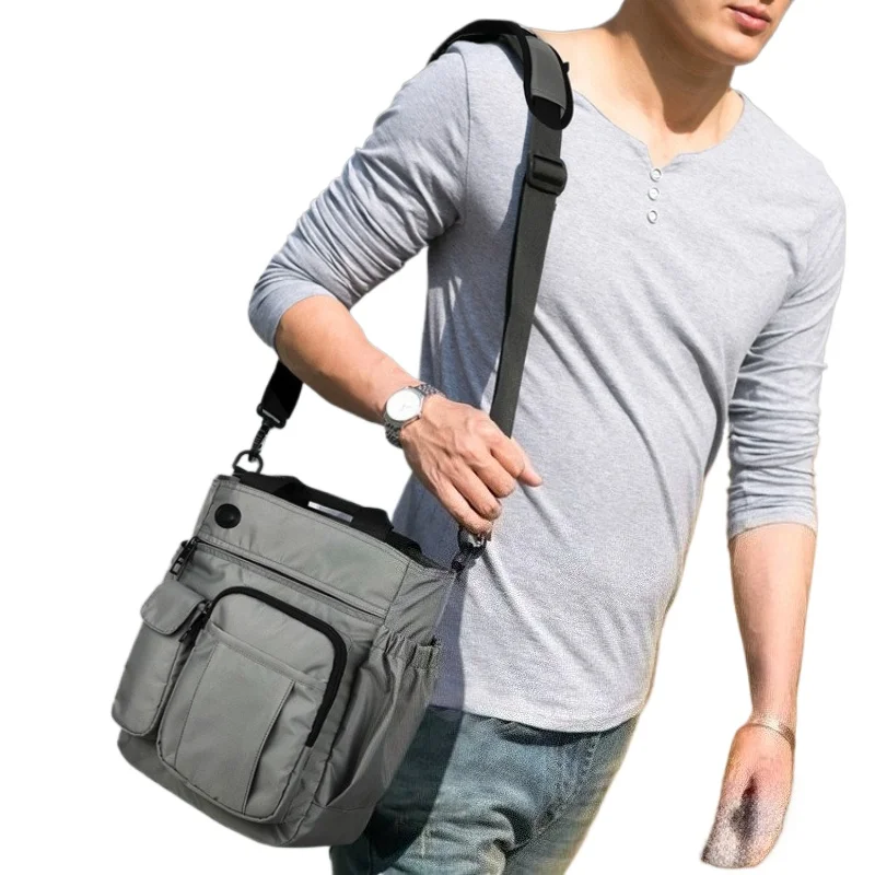 Простая прочная сумка через плечо унисекс/сумка через плечо для повседневных деловых поездок/деловых поездок
Простая прочная сумка через плечо унисекс/сумка через плечо для повседневных деловых поездок/деловых поездок