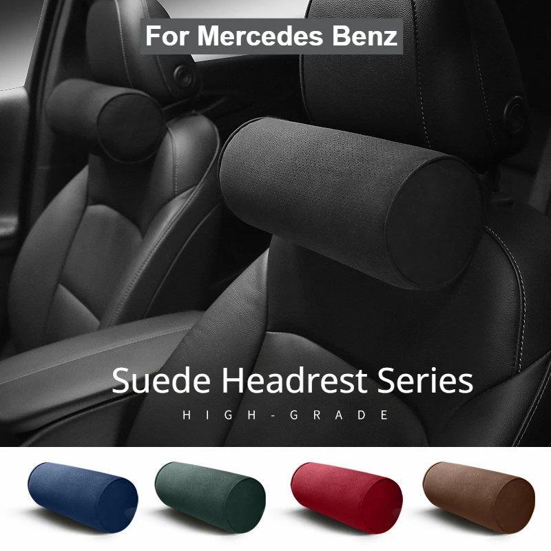 Car Neck Pillow Suede Circular Headrests Mounted Cervical Spine Protection Pillow Universal Car Use for Mercedes Benz All Series
Car Neck Pillow Suede Circular Headrests Mounted Cervical Spine Protection Pillow Universal Car Use for Mercedes Benz All Series