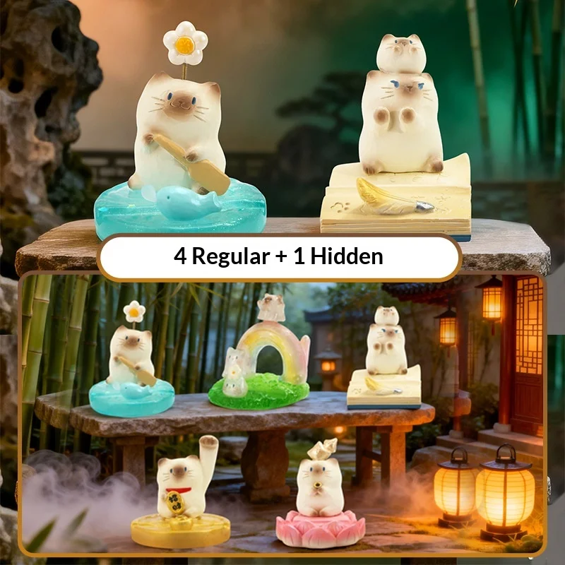 New Cute Cartoon Cat Blind Box Series Statue Healing Companion Phone Stand Office Practical Desktop Decoration Ornament Gift
New Cute Cartoon Cat Blind Box Series Statue Healing Companion Phone Stand Office Practical Desktop Decoration Ornament Gift