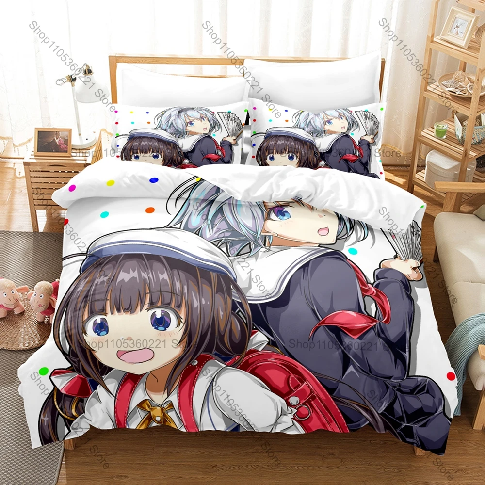 Ai Hinatsuru & Yaichi Kuzuryu Cute Character Print 3 In 1 Quilt Cover Set With Two Pillowcases Japanese Otaku Room Decor
Ai Hinatsuru & Yaichi Kuzuryu Cute Character Print 3 In 1 Quilt Cover Set With Two Pillowcases Japanese Otaku Room Decor