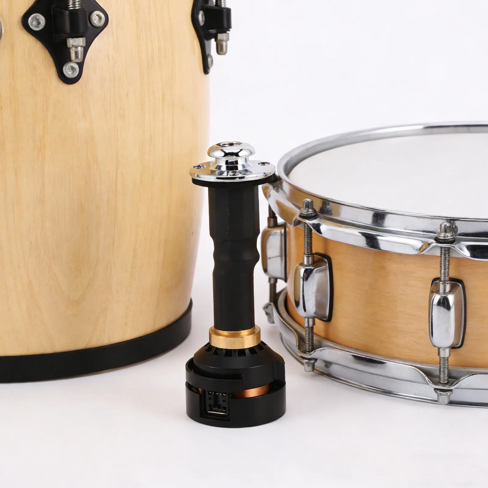 African Drum Pickup Portable Metal Sound Enhancer 3.4 Length Accurate Sound Capture for Cajon Djembe Percussion Instruments Live
African Drum Pickup Portable Metal Sound Enhancer 3.4 Length Accurate Sound Capture for Cajon Djembe Percussion Instruments Live