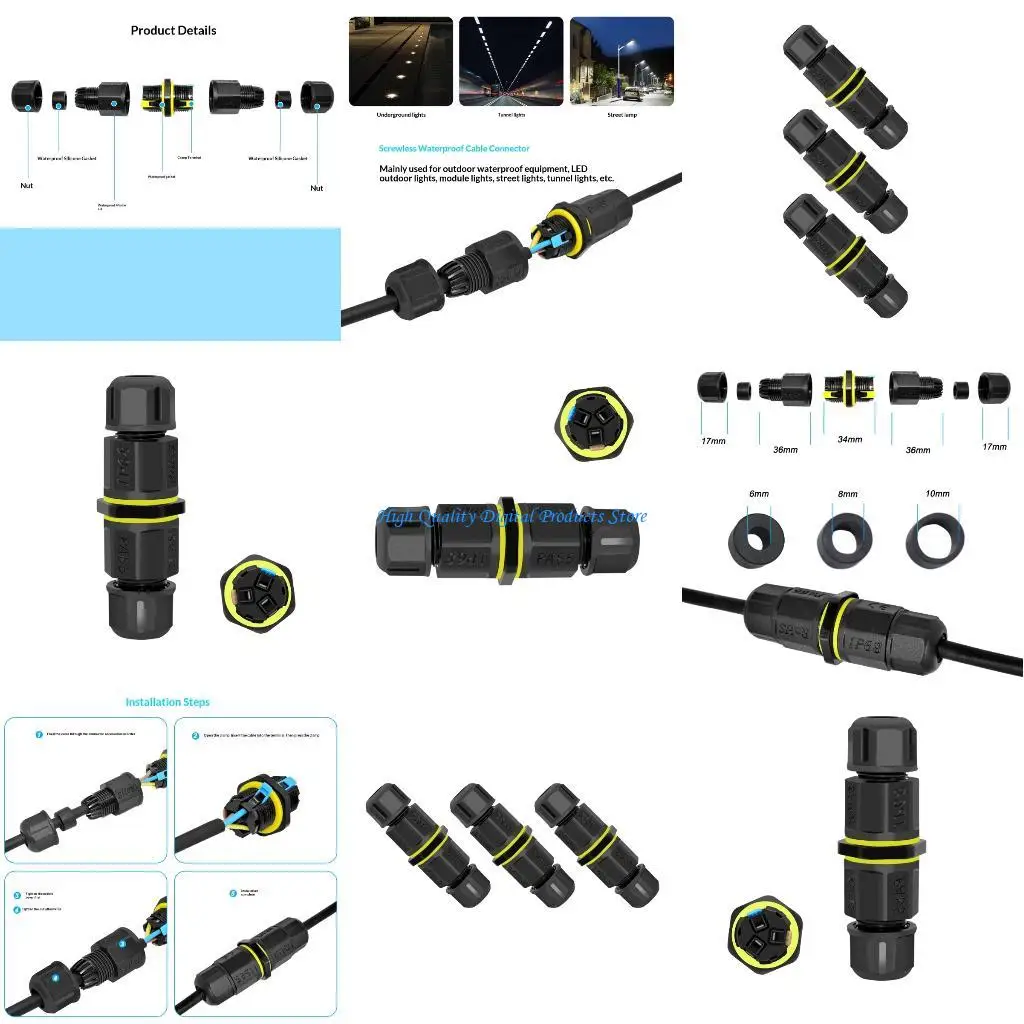 U2JE Easy Installation Screwless Electrical Wire Connector 3Pin Terminal Block
U2JE Easy Installation Screwless Electrical Wire Connector 3Pin Terminal Block