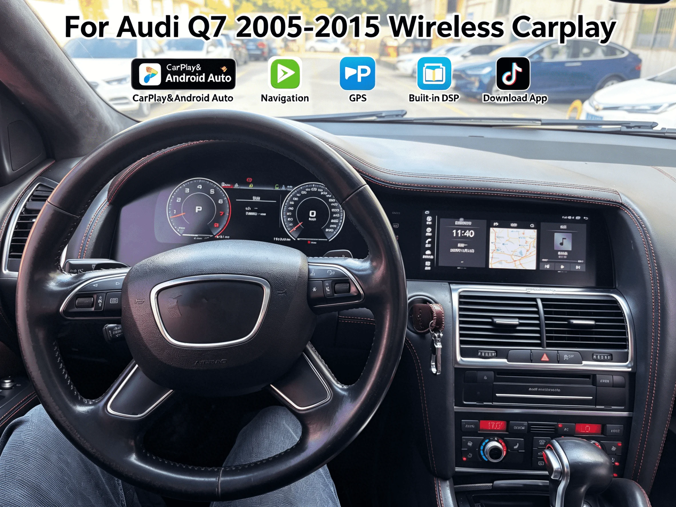 12.3+10.25“ For Audi Q7 2005-2016 Android Car Radio GPS Navigation Stereo Device Wireless Carplay Stereo Multimedia Video Playe
12.3+10.25“ For Audi Q7 2005-2016 Android Car Radio GPS Navigation Stereo Device Wireless Carplay Stereo Multimedia Video Playe