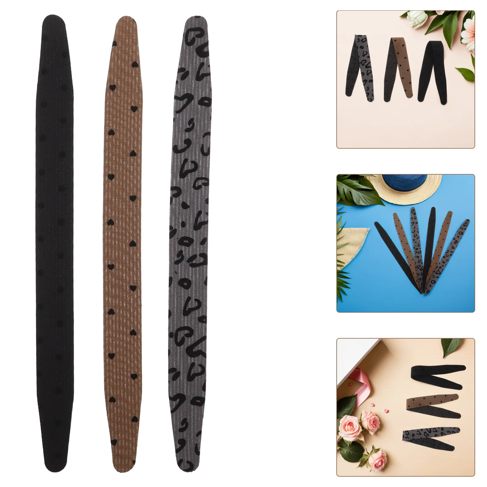 6pcs Tape Bands For Women Adjustable Hook Loop Headband Fashion Cute Pattern Girls Hair Accessories Daily Wear Hair
6pcs Tape Bands For Women Adjustable Hook Loop Headband Fashion Cute Pattern Girls Hair Accessories Daily Wear Hair