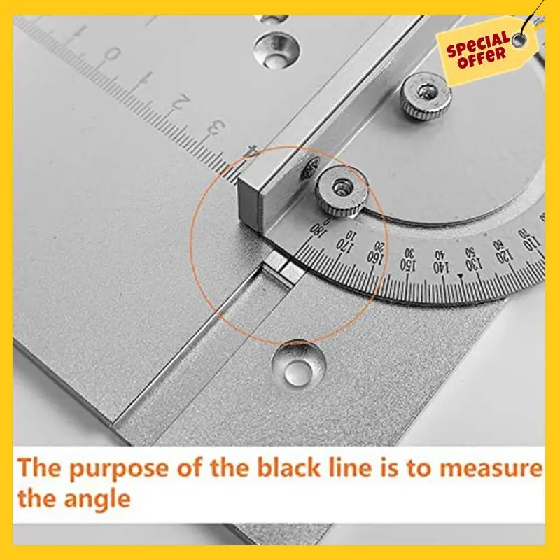 ABCY-Aluminum Alloy Router Table Insert Plate High -Precision Woodworking Router Plate With Transparent Dustboard
ABCY-Aluminum Alloy Router Table Insert Plate High -Precision Woodworking Router Plate With Transparent Dustboard