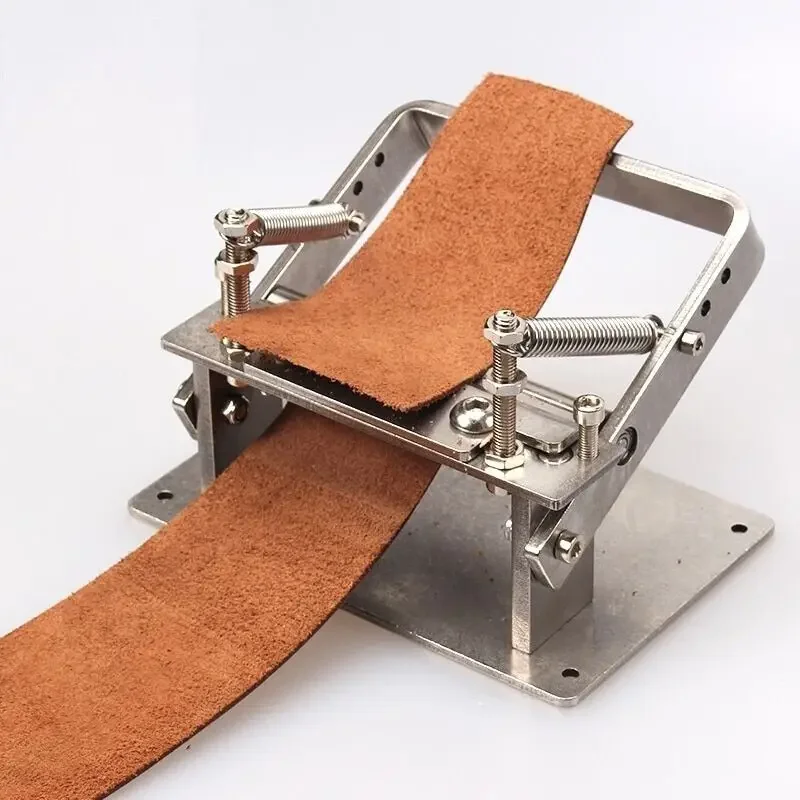 DIY Stainless Craft Leather Strips Belt Thinning Machine Manual Cowhide Leather Splitter Machine Cutting Peeler Tools
DIY Stainless Craft Leather Strips Belt Thinning Machine Manual Cowhide Leather Splitter Machine Cutting Peeler Tools