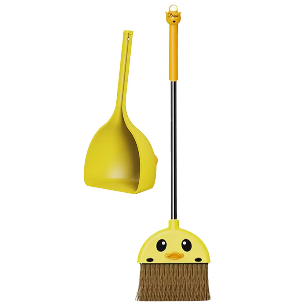 Children Broom Set Mini Dustpan Brush Yellow Kids Cleaning Toys for Home Kindergarten Safe Plastic Smooth
Children Broom Set Mini Dustpan Brush Yellow Kids Cleaning Toys for Home Kindergarten Safe Plastic Smooth