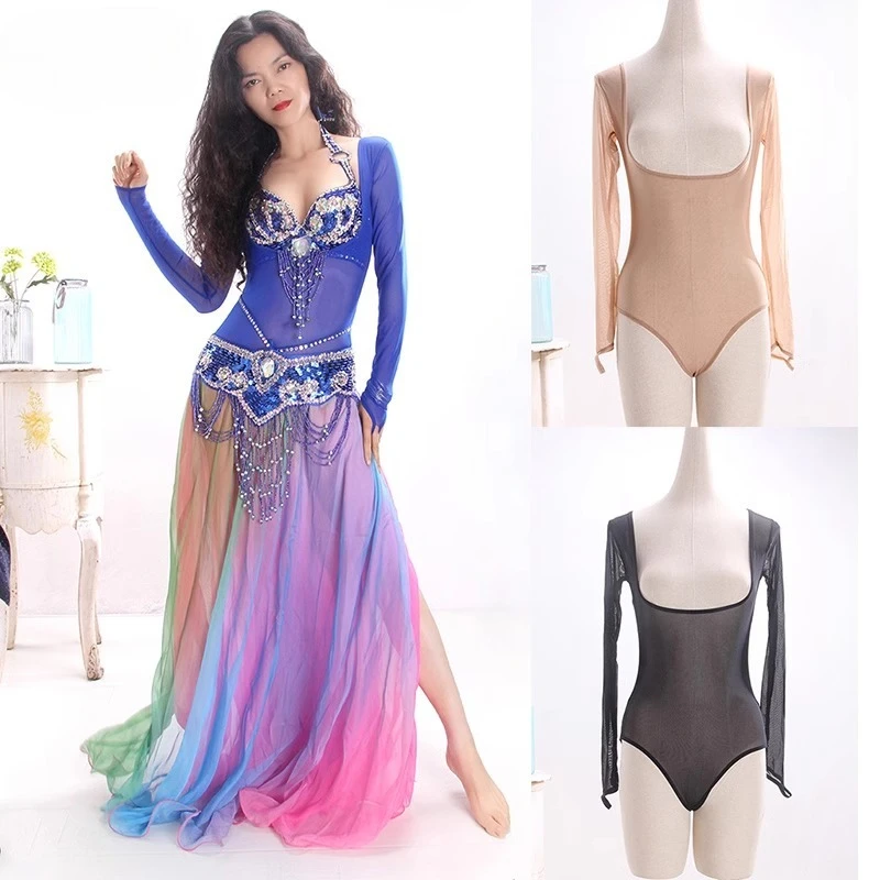 customized bellydance costume practice jumpsuit mesh chest support long sleeved top performance leotard outfit matching bodysuit
customized bellydance costume practice jumpsuit mesh chest support long sleeved top performance leotard outfit matching bodysuit