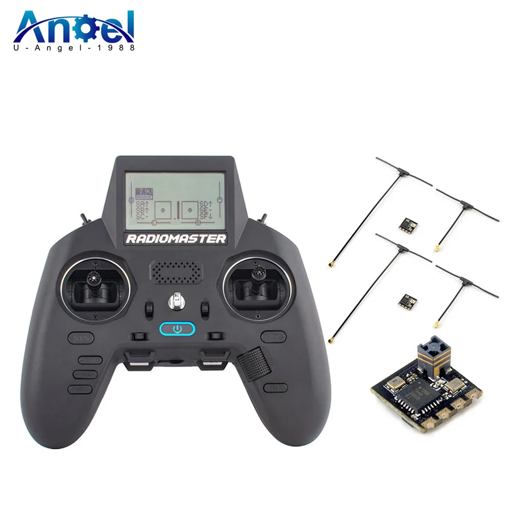Радиомастер 2,4G CC2500 / JP4in1 / ELRS Hall Gimbal LCD экран OpenTX/EdgeTX радиопередатчик Mode2 для радиоуправляемых FPV дронов
Радиомастер 2,4G CC2500 / JP4in1 / ELRS Hall Gimbal LCD экран OpenTX/EdgeTX радиопередатчик Mode2 для радиоуправляемых FPV дронов