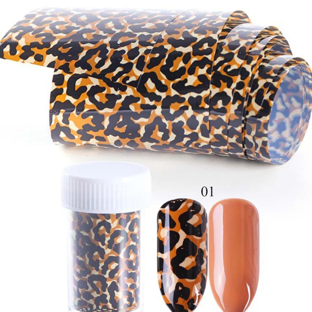 8pcs Bottle Leopard Print Art Stickers Diy Manicure Decor For Party Holiday Fingernails Toenails Decoration Nail Stickers
8pcs Bottle Leopard Print Art Stickers Diy Manicure Decor For Party Holiday Fingernails Toenails Decoration Nail Stickers