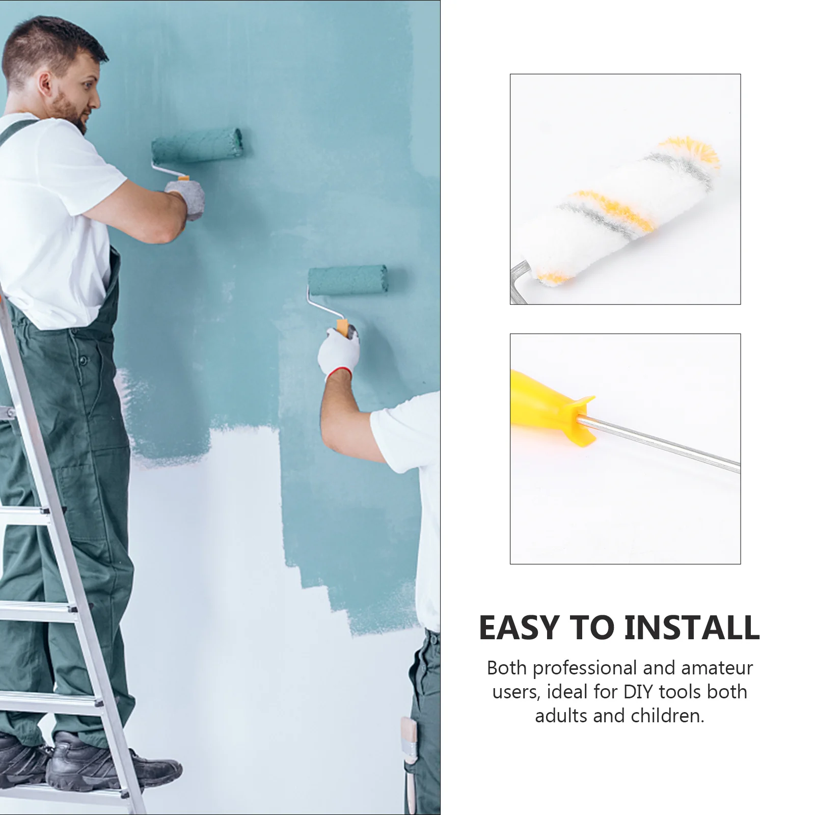 21pcs Mini Set 32Cm Handle Assorted Colors For Doors Windows Baseboards Diy Wall Painting Projects Roller Paint Cover Wall Paint
21pcs Mini Set 32Cm Handle Assorted Colors For Doors Windows Baseboards Diy Wall Painting Projects Roller Paint Cover Wall Paint