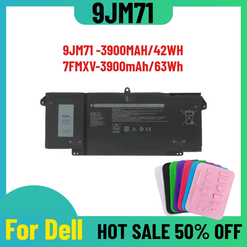 9JM71 -3900MAH/42WH for Dell Latitude 5320 7520 7320 7420 9JM71 7FMXV Laptop Battery
9JM71 -3900MAH/42WH for Dell Latitude 5320 7520 7320 7420 9JM71 7FMXV Laptop Battery
