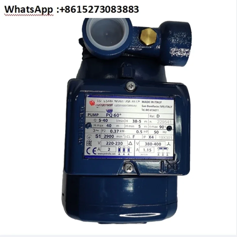 Italian water pump oil pump PQ60-PQM60-CP130-CP132 machine tool pump
Italian water pump oil pump PQ60-PQM60-CP130-CP132 machine tool pump