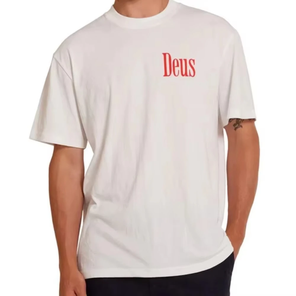 2025 Fashion Deus Motorcycle Modification Peripheral Pattern Printing Summer Luxury Brand Men's and Women's T-shirt Short Sleeve
2025 Fashion Deus Motorcycle Modification Peripheral Pattern Printing Summer Luxury Brand Men's and Women's T-shirt Short Sleeve