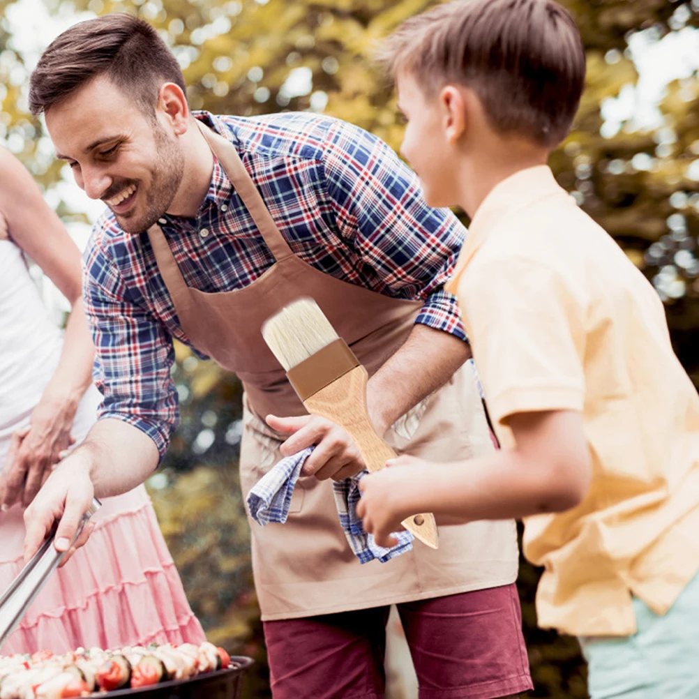 3pcs Basting Bristle Barbecue Grilling Oil Tool For Cooking Bbq Sauce Pastry Baking Kitchen Utensil Portable Grill Bristle Brush 
3pcs Basting Bristle Barbecue Grilling Oil Tool For Cooking Bbq Sauce Pastry Baking Kitchen Utensil Portable Grill Bristle Brush