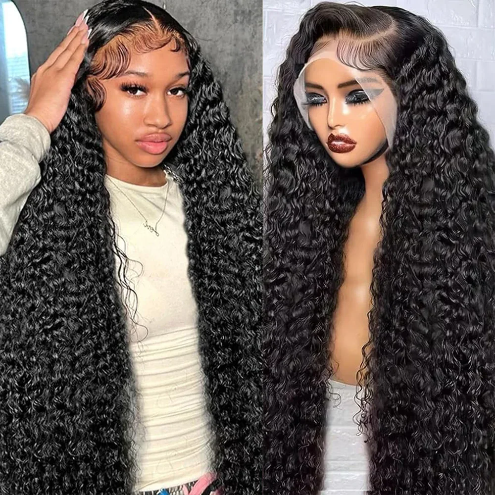 Deep Wave 13x6 HD Lace Frontal Wig 30 32 Inch Transparent 13x4 Water Wave Lace Frontal Human Hair Wigs For Women 4x4 Lace Wig
Deep Wave 13x6 HD Lace Frontal Wig 30 32 Inch Transparent 13x4 Water Wave Lace Frontal Human Hair Wigs For Women 4x4 Lace Wig