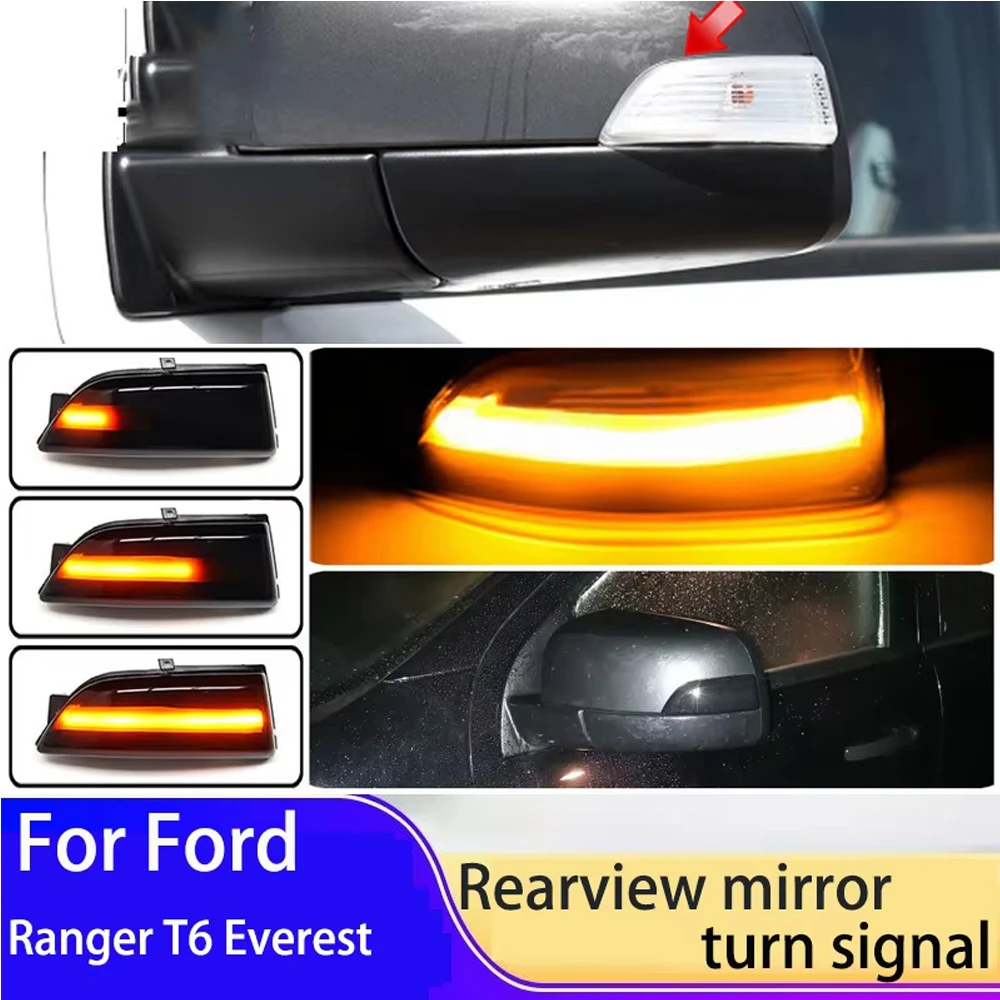 For Ford Ranger T6 2012-2019 Raptor and Wildtrak Everest U375 / UA 2015-2019 Rearview mirror turn signal a pair Car turn signal
For Ford Ranger T6 2012-2019 Raptor and Wildtrak Everest U375 / UA 2015-2019 Rearview mirror turn signal a pair Car turn signal