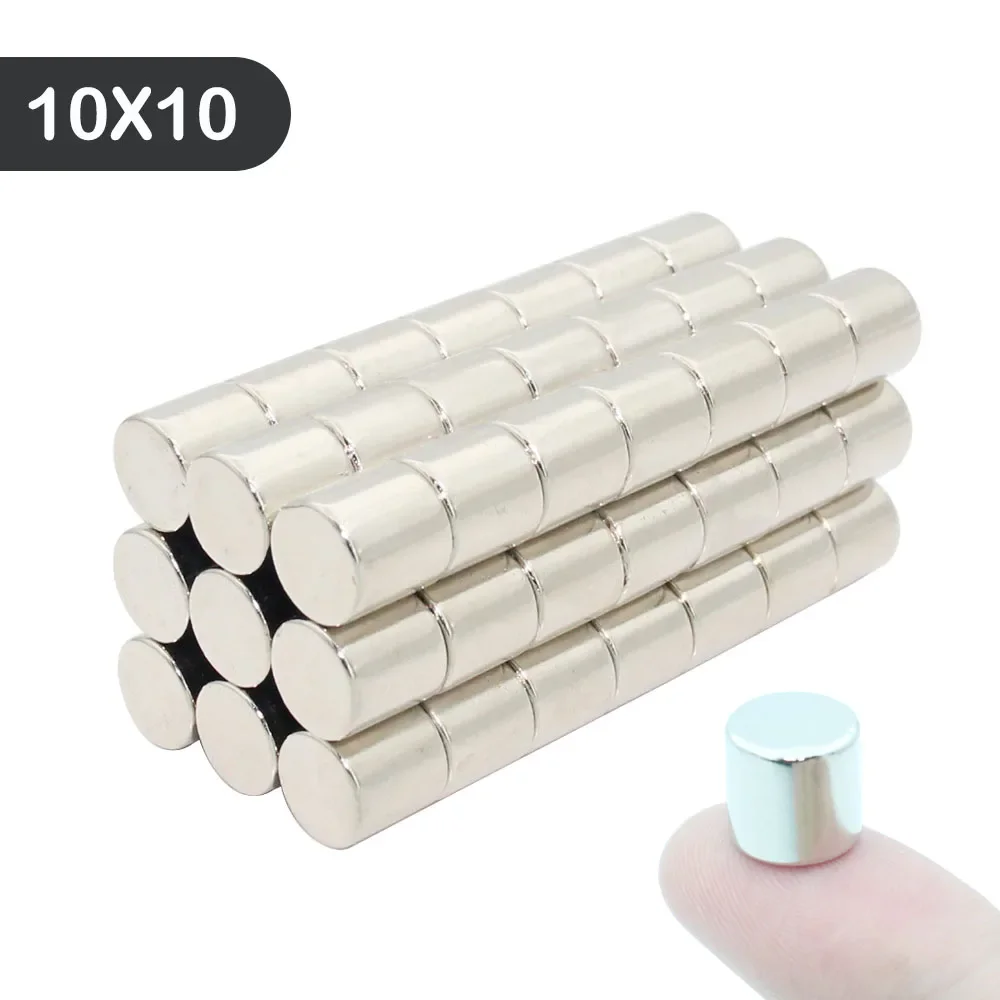 2/4/6/8 Pcs 10x10 Neodymium Magnet 10mm x 10mm N35 NdFeB Round Super Powerful Strong Permanent Magnetic imanes Disc
2/4/6/8 Pcs 10x10 Neodymium Magnet 10mm x 10mm N35 NdFeB Round Super Powerful Strong Permanent Magnetic imanes Disc