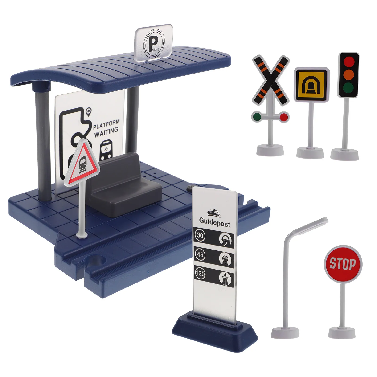 1Set Railway Road Block Set ABS Train Track Accessory for Garden Lawn Playground Indoor Playroom Decorative Barricade Plaything
1Set Railway Road Block Set ABS Train Track Accessory for Garden Lawn Playground Indoor Playroom Decorative Barricade Plaything