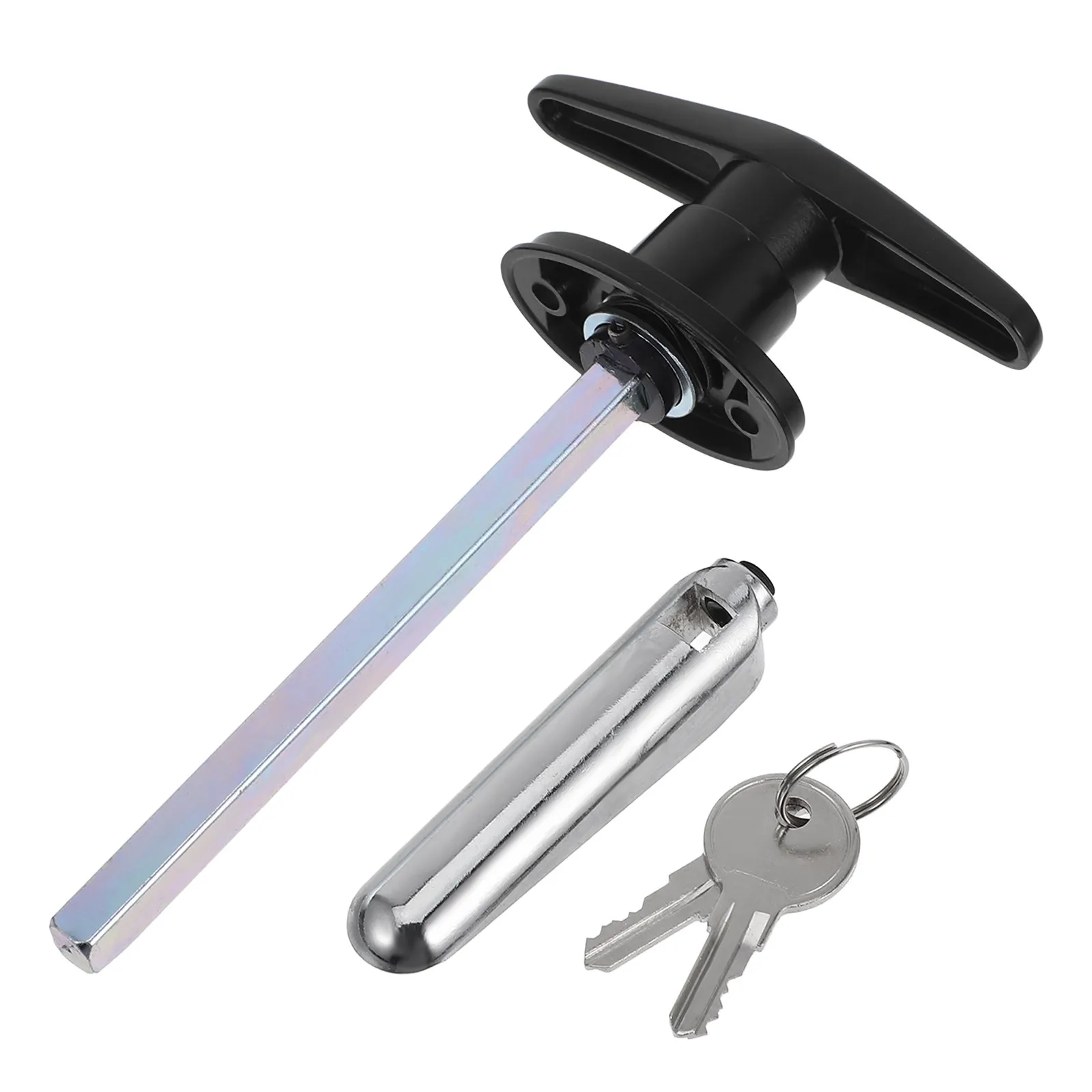 Замок с Т-образной ручкой из цинкового сплава, прочный комплект для амбарных дверей, ручка с ключом для гаражных ворот, раздвижных дверей, защитная фурнитура
Замок с Т-образной ручкой из цинкового сплава, прочный комплект для амбарных дверей, ручка с ключом для гаражных ворот, раздвижных дверей, защитная фурнитура