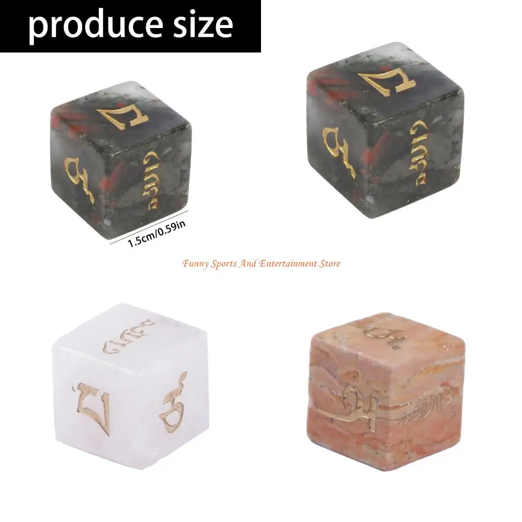 C4DE Natural Crystal 6 Sided Round Corner Dices Mult Sided Role Playing Game Dices
C4DE Natural Crystal 6 Sided Round Corner Dices Mult Sided Role Playing Game Dices