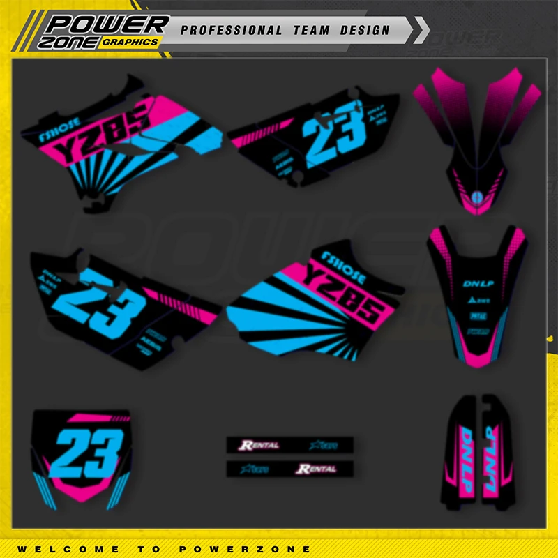 PowerZone Custom Team Graphics Backgrounds Decals For 3M Stickers Kit For YAHAMA YZ85 2015-2021 85cc Number Name Costom 09
PowerZone Custom Team Graphics Backgrounds Decals For 3M Stickers Kit For YAHAMA YZ85 2015-2021 85cc Number Name Costom 09
