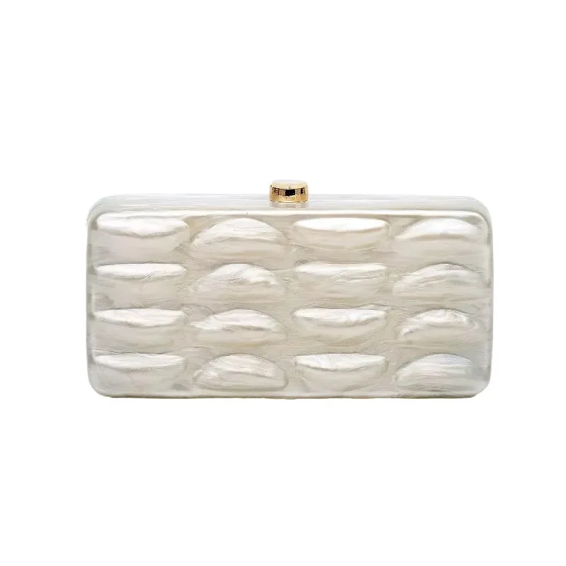 New Crossbody Bag Fashion Clutch Evening Bags Handbags Acrylic Shoulder Wedding Special Shape Shell Luxury Designer Purse Ladies
New Crossbody Bag Fashion Clutch Evening Bags Handbags Acrylic Shoulder Wedding Special Shape Shell Luxury Designer Purse Ladies