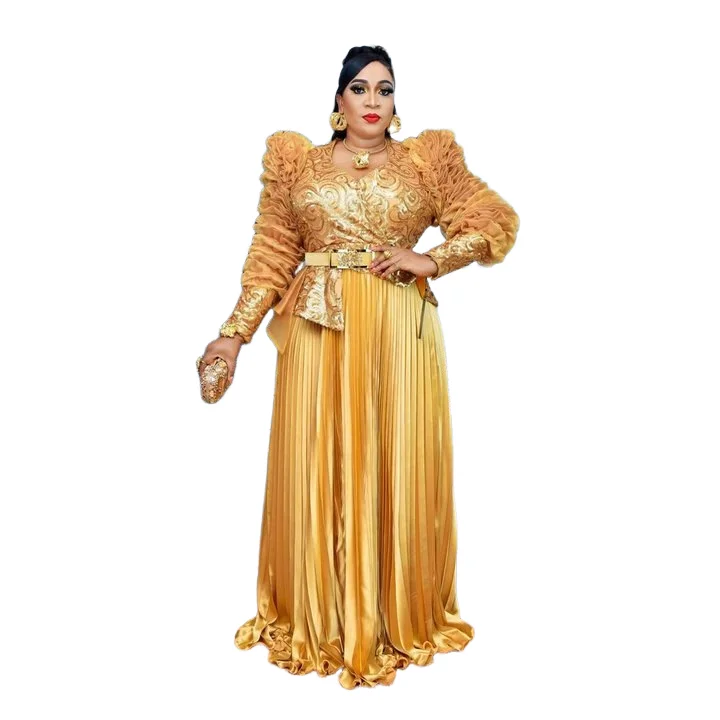 Plus Size Women African Sequin Beads Long Dress Ankara Dashiki African Clothing Dubai Abaya Turkey Kaftan Evening Wedding Gown 
Plus Size Women African Sequin Beads Long Dress Ankara Dashiki African Clothing Dubai Abaya Turkey Kaftan Evening Wedding Gown
