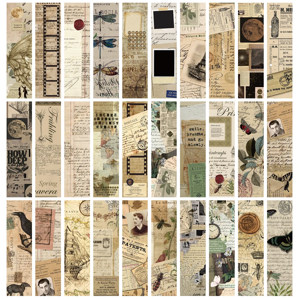 30PCS Vintage Style Bookmarks Students Decorating Notebook Exquisite Creative Pages Cards Book Marking With Creative Gifts Cards
30PCS Vintage Style Bookmarks Students Decorating Notebook Exquisite Creative Pages Cards Book Marking With Creative Gifts Cards