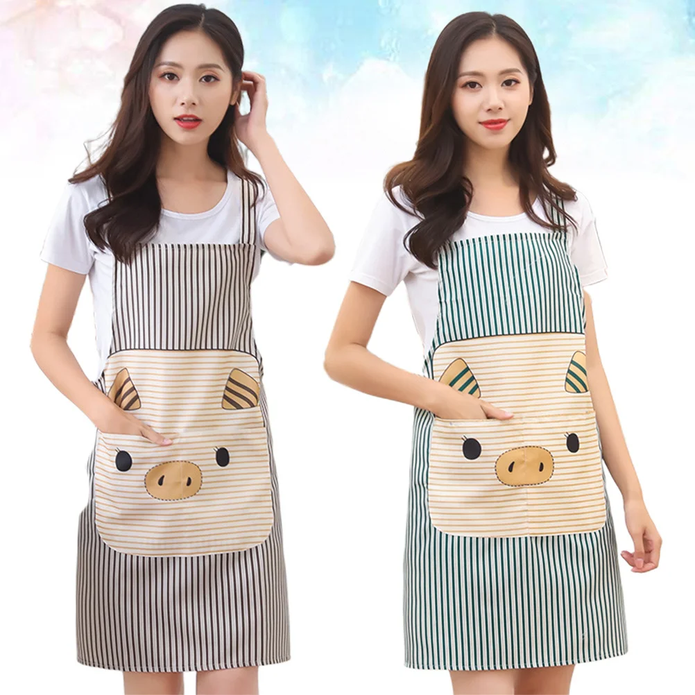 2pcs Cotton Linen Cooking Apron For Household Kitchen Use Cute Pig Cartoon Design Dustproof Oilproof Machine Washable Aprons
2pcs Cotton Linen Cooking Apron For Household Kitchen Use Cute Pig Cartoon Design Dustproof Oilproof Machine Washable Aprons
