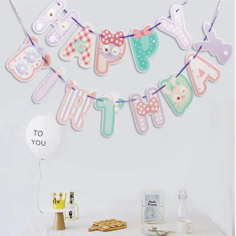 Pastel Colors Purple Bunny Kids Happy Birthday Banner Decorations Girls Toddler Rabbit Birthday Decorations Baby Shower Supplies
Pastel Colors Purple Bunny Kids Happy Birthday Banner Decorations Girls Toddler Rabbit Birthday Decorations Baby Shower Supplies
