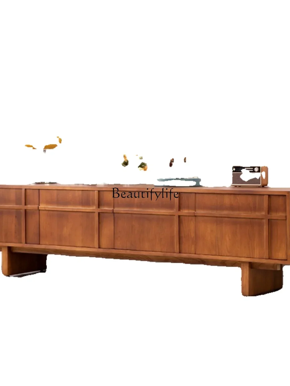 LNordic Japanese-style solid wood TV cabinet small apartment living room home retro log floor cabinet floor to the wall
LNordic Japanese-style solid wood TV cabinet small apartment living room home retro log floor cabinet floor to the wall