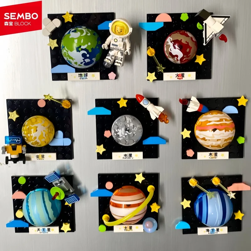 Senbao Building Blocks Eight Planets Refrigerator Magnet Puzzle Assembling Toys For Children Early Education Birthday Gift Toys
Senbao Building Blocks Eight Planets Refrigerator Magnet Puzzle Assembling Toys For Children Early Education Birthday Gift Toys