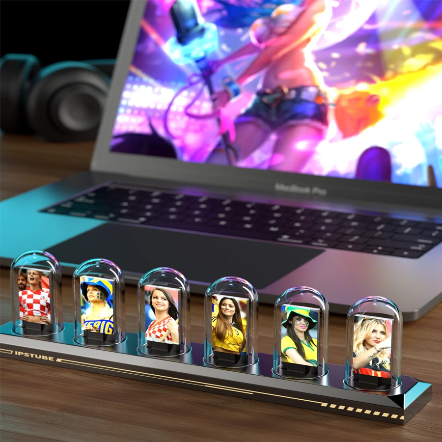 t IPS RGB Glow Color App Control DIY Экран Цифровые трубчатые часы Nixie Tube Clock Ночное освещение
t IPS RGB Glow Color App Control DIY Экран Цифровые трубчатые часы Nixie Tube Clock Ночное освещение