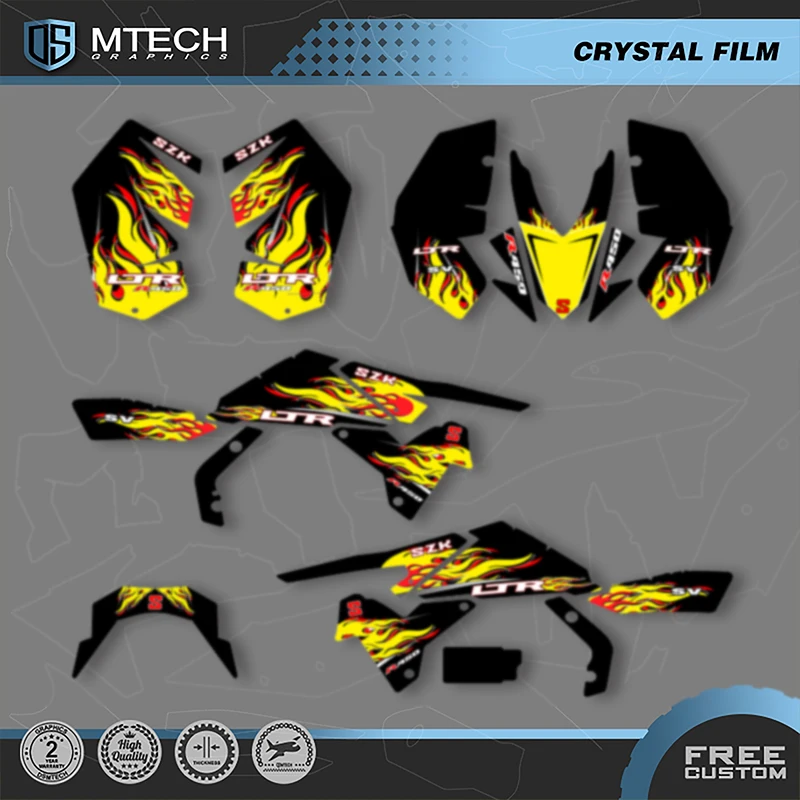 DSMTECH MOTOR For SUZUKI LTR450 450R Full Set Motorcycle Graphics Decals Stickers Kits 002
DSMTECH MOTOR For SUZUKI LTR450 450R Full Set Motorcycle Graphics Decals Stickers Kits 002
