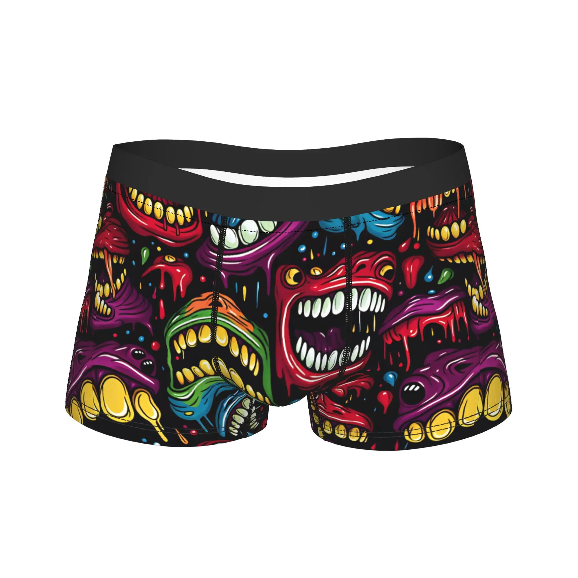 Monster Teeth Underwear Men's Underpants Printed Novelty Boxer Shorts Quality Boxer Brief Plus Size 2XL
Monster Teeth Underwear Men's Underpants Printed Novelty Boxer Shorts Quality Boxer Brief Plus Size 2XL