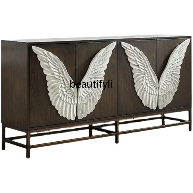 53Entry entrance cabinet, living room simplicity American light luxury wine cabinet creative foyer decoration side cabinet
53Entry entrance cabinet, living room simplicity American light luxury wine cabinet creative foyer decoration side cabinet