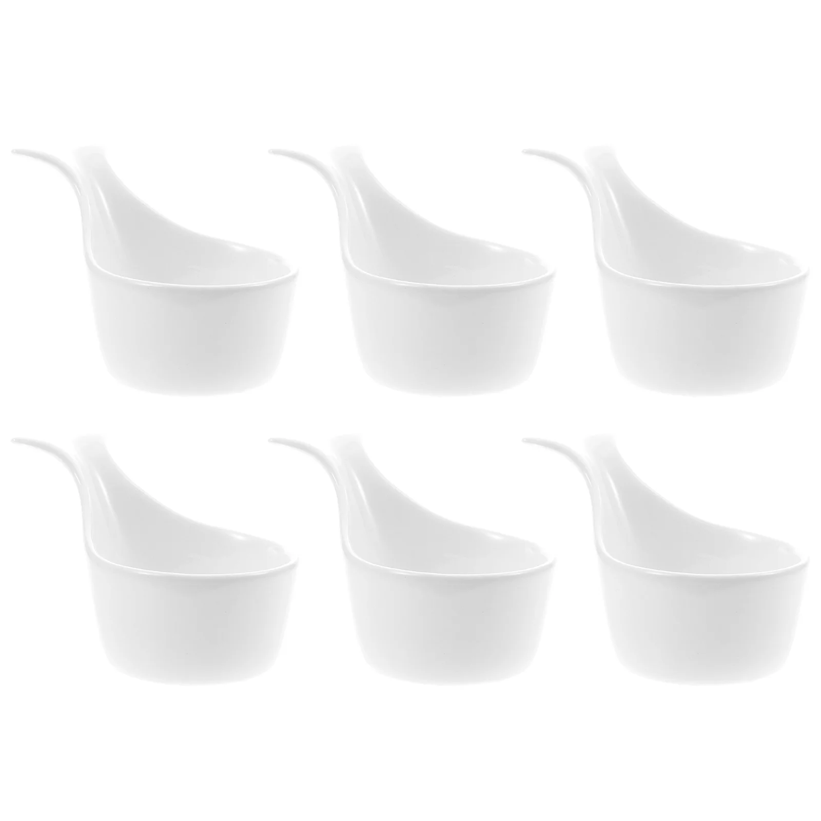 6Pcs Ceramic Mini Bowls Whale Tail Shape Sauce Dish for Dip Appetizers Pudding Holder Fruit Container Multifunctional Tableware
6Pcs Ceramic Mini Bowls Whale Tail Shape Sauce Dish for Dip Appetizers Pudding Holder Fruit Container Multifunctional Tableware
