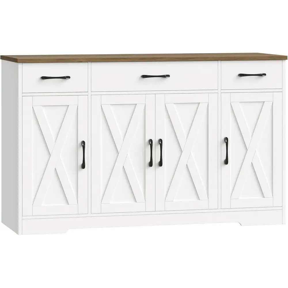 Buet Cabinet with Ders, 55" Large Sideboard Buet Storage Cabinet with Shelves and Do, ern armhouse Coee Bar Station Wood Kitchen
Buet Cabinet with Ders, 55" Large Sideboard Buet Storage Cabinet with Shelves and Do, ern armhouse Coee Bar Station Wood Kitchen
