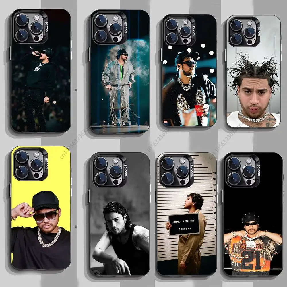 Rapper JOP F-Fuerza Regida phone Case for iPhone 17 11 12 Pro Max Plus Mini Air SE 16e 14 15 16 13 Soft Shell
Rapper JOP F-Fuerza Regida phone Case for iPhone 17 11 12 Pro Max Plus Mini Air SE 16e 14 15 16 13 Soft Shell