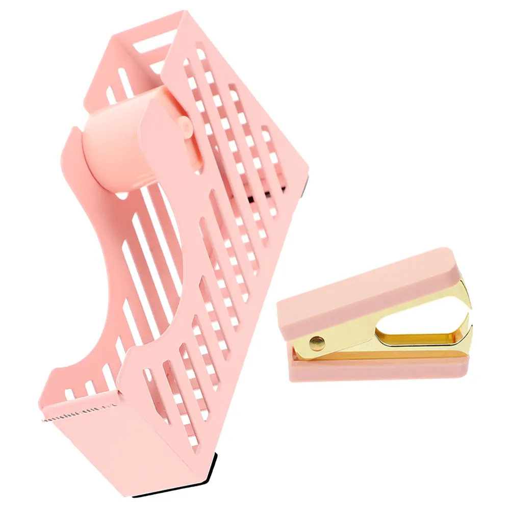 1 set Tape Dispenser Staple Remover 12 50X6 70X3 00cm Office Supplies Set Desk Accessories Student Plastic Elegant Design
1 set Tape Dispenser Staple Remover 12 50X6 70X3 00cm Office Supplies Set Desk Accessories Student Plastic Elegant Design