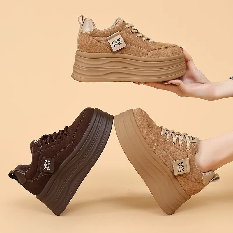 Women's shoes versatile 2025 new autumn casual design sense thick sole height increasing shoes for women
Women's shoes versatile 2025 new autumn casual design sense thick sole height increasing shoes for women