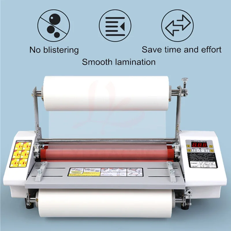 Cold Hot Laminator A3 A2 Paper Laminating Rolling Machine English Version with A4 Paper Cutter for Film Photo Desktop 500W 600W
Cold Hot Laminator A3 A2 Paper Laminating Rolling Machine English Version with A4 Paper Cutter for Film Photo Desktop 500W 600W