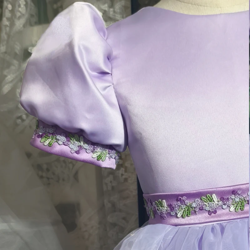 2025 New Purple Floral Embroidery Organza Ball Gown for Girls Lilac Baby Flower Girl Dress for Kids Birthday Party 1-14Yr
2025 New Purple Floral Embroidery Organza Ball Gown for Girls Lilac Baby Flower Girl Dress for Kids Birthday Party 1-14Yr