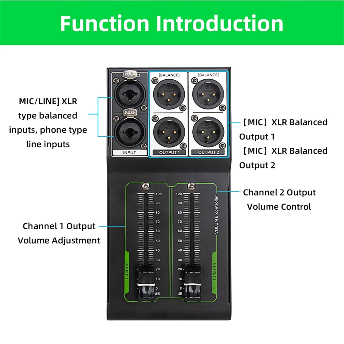 Hot sale Passive Volume Controller No Noise Input and Output Sound Quality Lossless Mixer Volume Adjustment Controller
Hot sale Passive Volume Controller No Noise Input and Output Sound Quality Lossless Mixer Volume Adjustment Controller